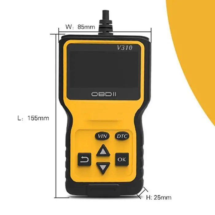 Автомобильный диагностический инструмент V310 OBD Авто код ридер OBD2 сканер