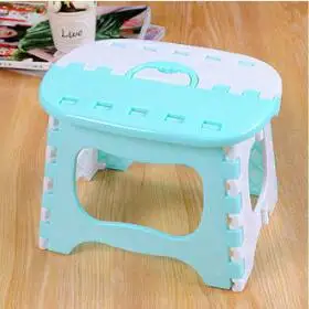 FASOTY Портативный Цвет Соответствующие пластмассовый складной стул ванная