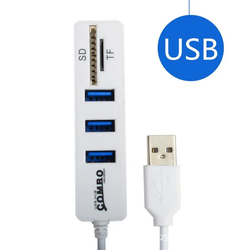 480 М адаптер 2 0 карта USB с разветвитель SD TF скорость расширения мульти