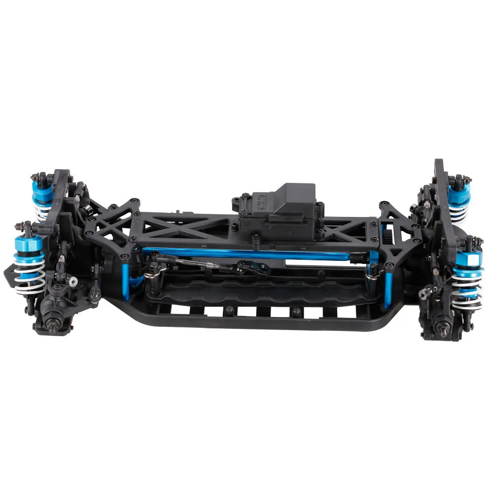 LRP1/10 4WD Электрический Дрифтерный гоночный автомобиль рама комплект шасси комбо и