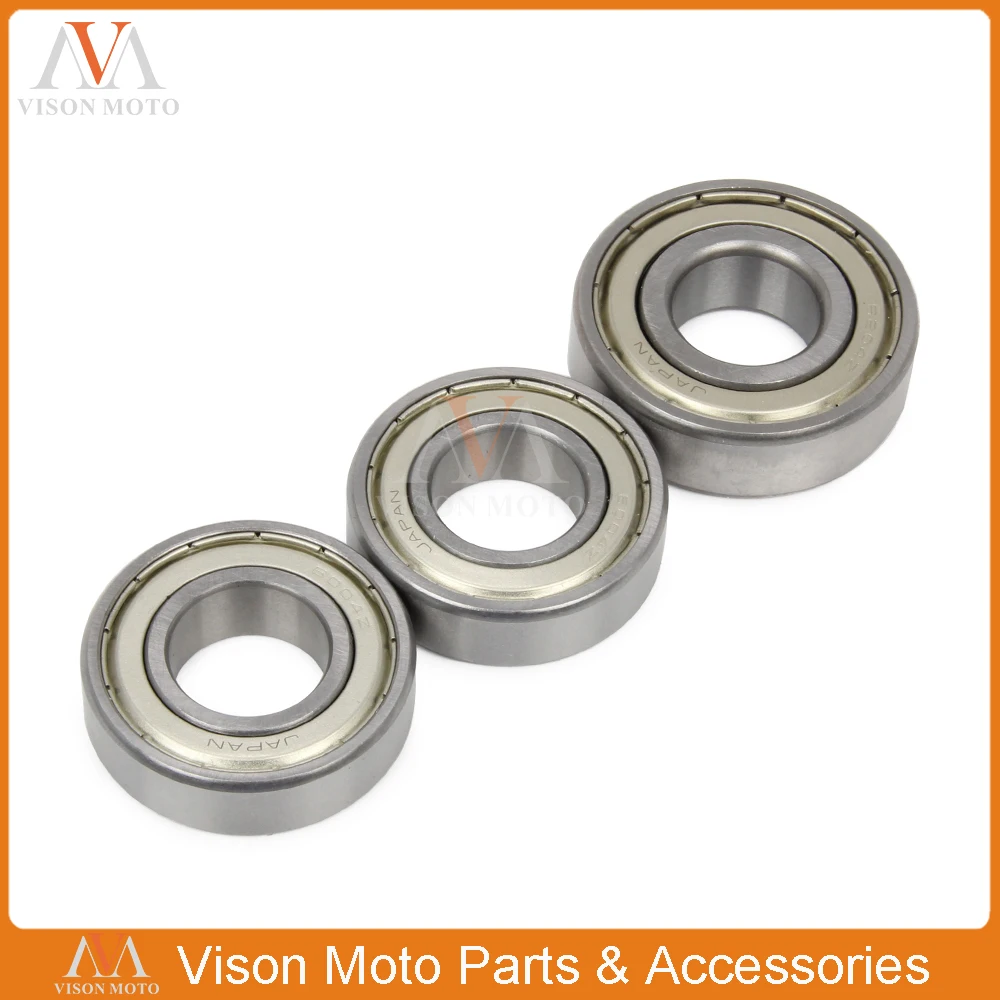 3 шт. подшипник ступицы заднего колеса для Suzuki DRZ400 DRZ 400 2000 2014 DRZ400SM 2005 2014|Обода| |