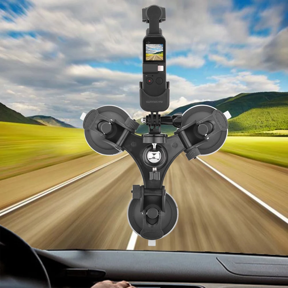 Лучшие предложения автомобильный держатель на присоске для Dji Osmo Карманный