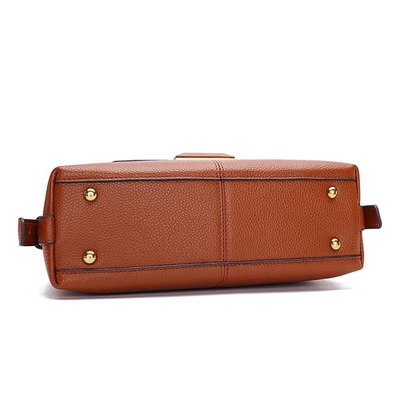 women bag for lunch new elegant shoulder Litchi pattern fashion genuine leather lady hand bags | Багаж и сумки