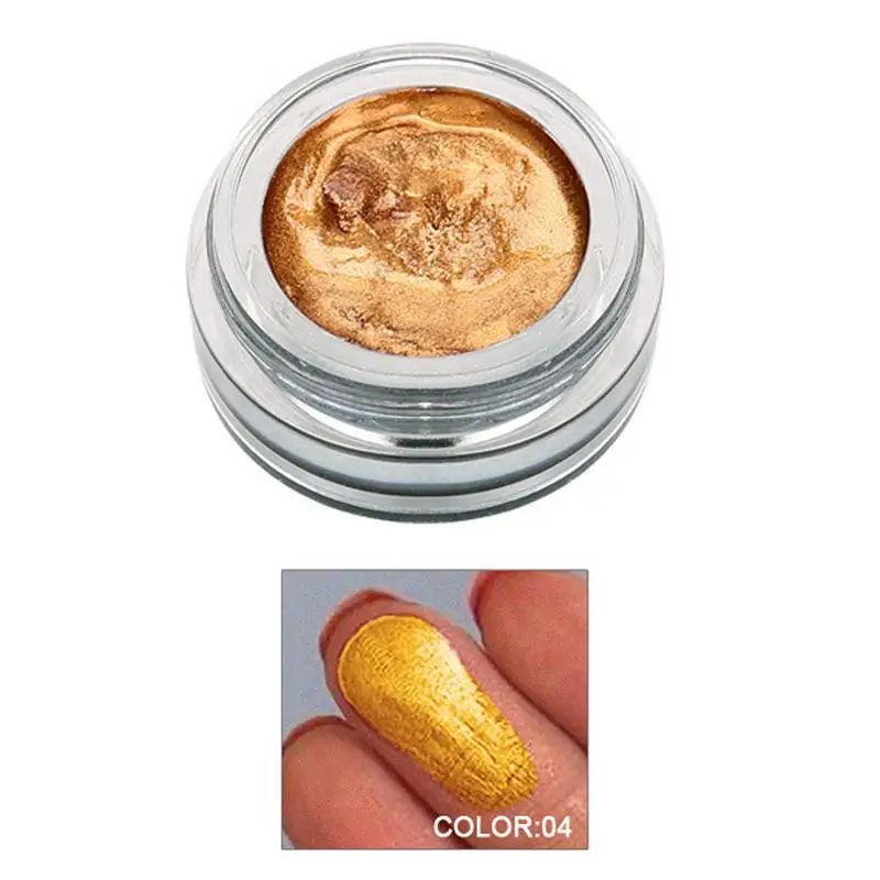 Высокоглянцевые монохромные влажные тени для век Матовая перламутровая