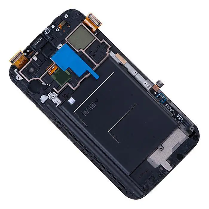 Оригинальный дисплей собран с сенсорным экраном и передней панели для samsung Galaxy Note