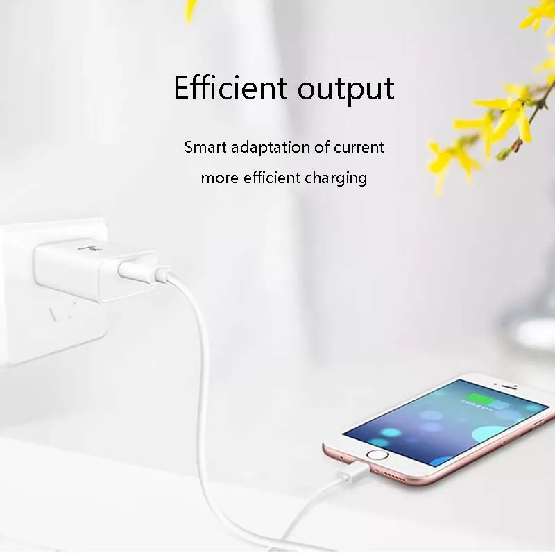 5V 2.1A USB зарядное устройство для IPhone X 8 7 IPad быстрое настенное US адаптер Samsung S9 Xiaomi Mi