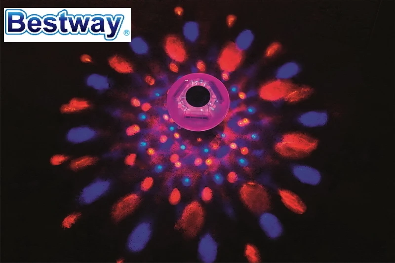 58419 Bestway Водонепроницаемая поплавковая лампа для бассейна простая в эксплуатации