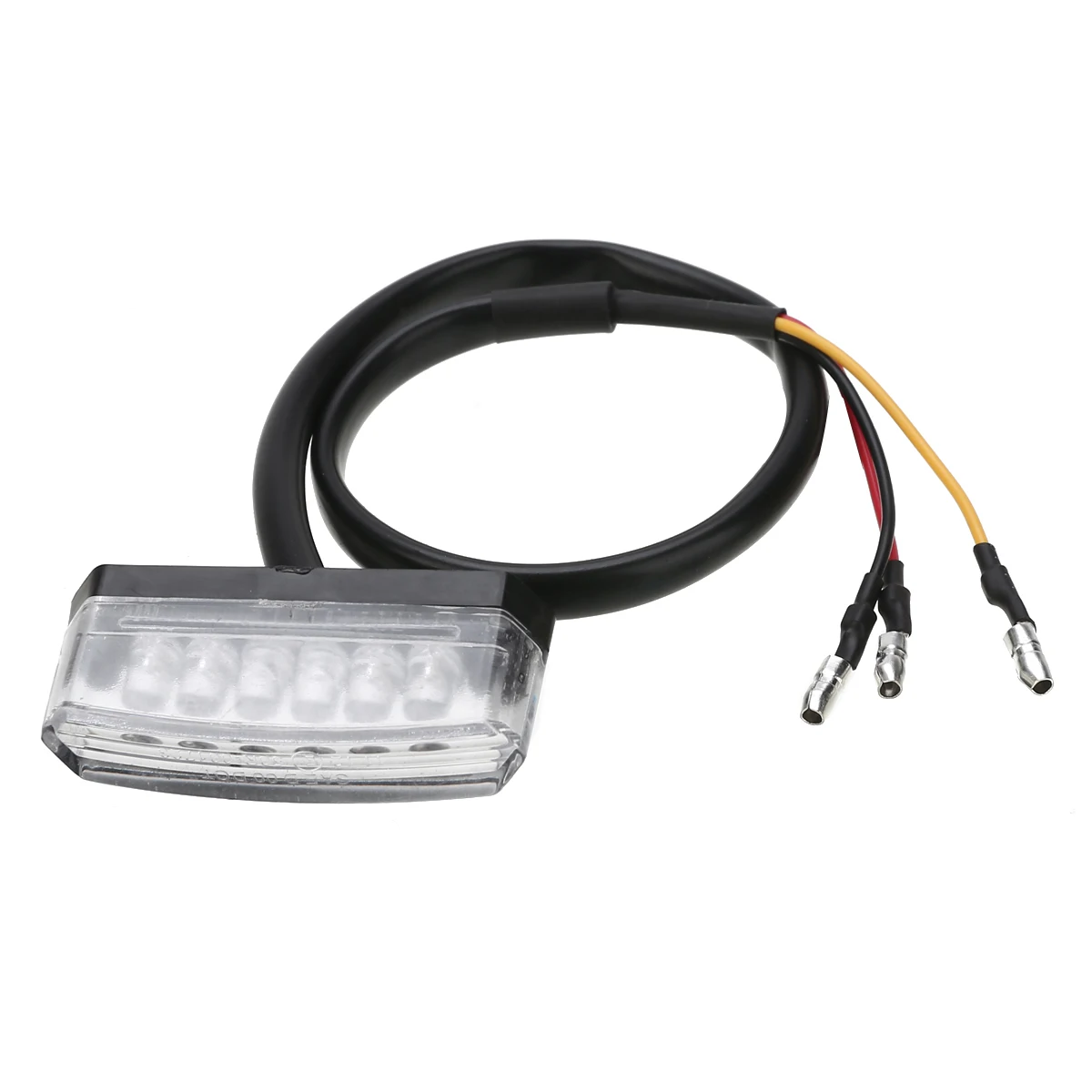 6LED 12V красный мотоцикл задний светильник Длительное Действие номерной знак хвост
