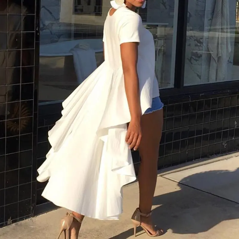 Летние Элегантные сексуальные Клубные желтые винтажные женские футболки