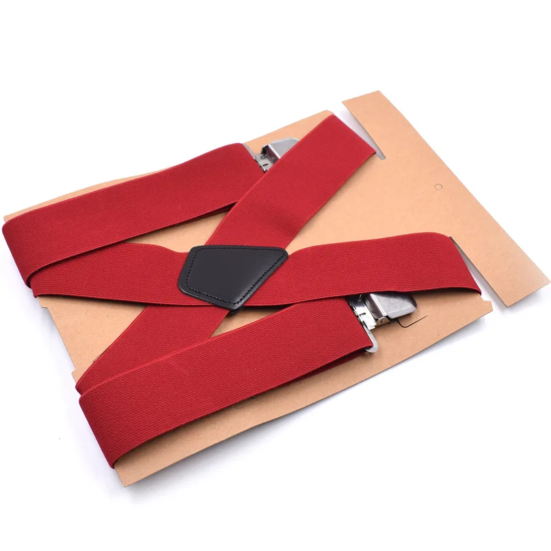 Мужской черный ремешок с 4 клипсами для взрослых широкий 5 см 13 цветов на выбор 2019 |