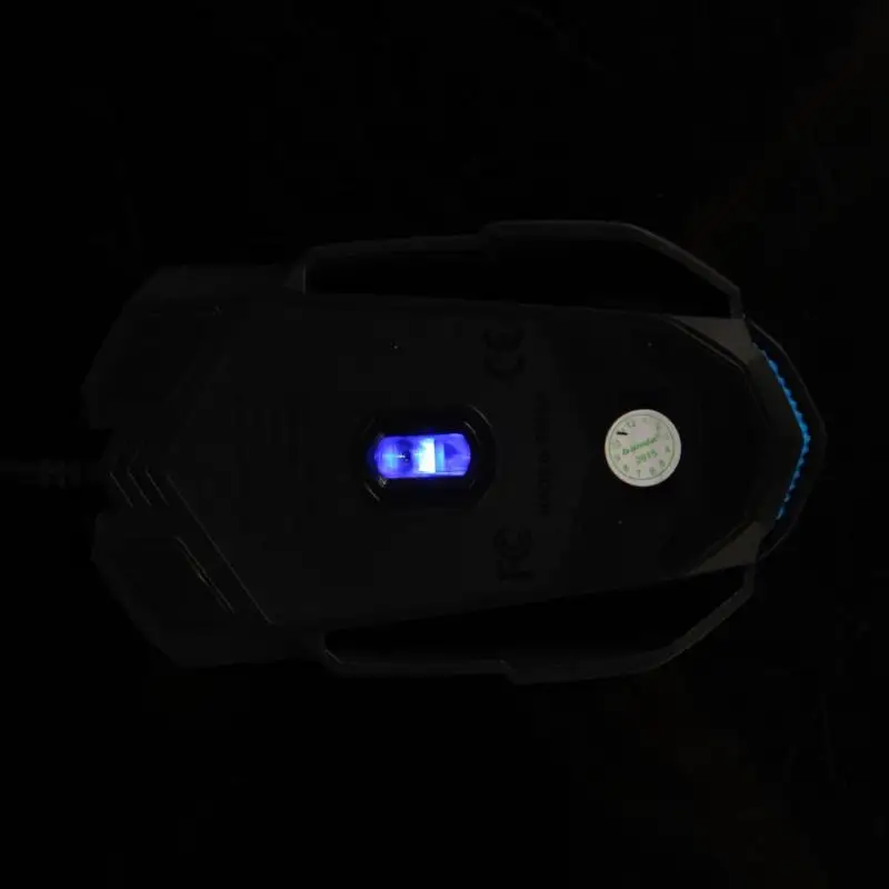 3200 Точек на дюйм 4 кнопки светодиодный Проводная Оптическая USB Мышь для Pro