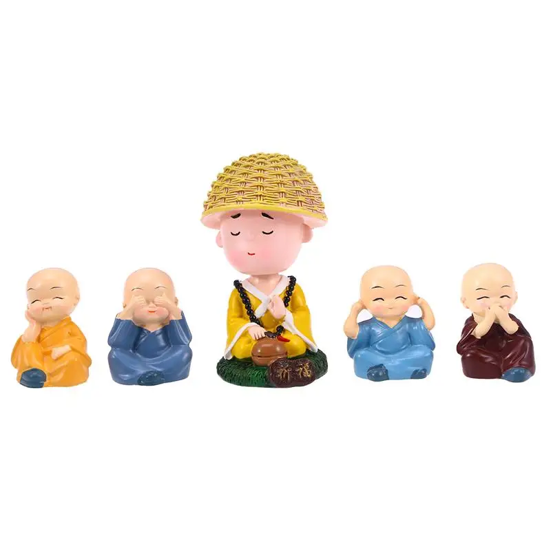 Набор из 5 танцевальных игрушек Monk украшение для приборной панели автомобиля