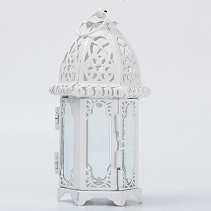 Vintage Hollow Hanging Candle Holder Candlestick Lantern Stand Home Decoration | Дом и сад
