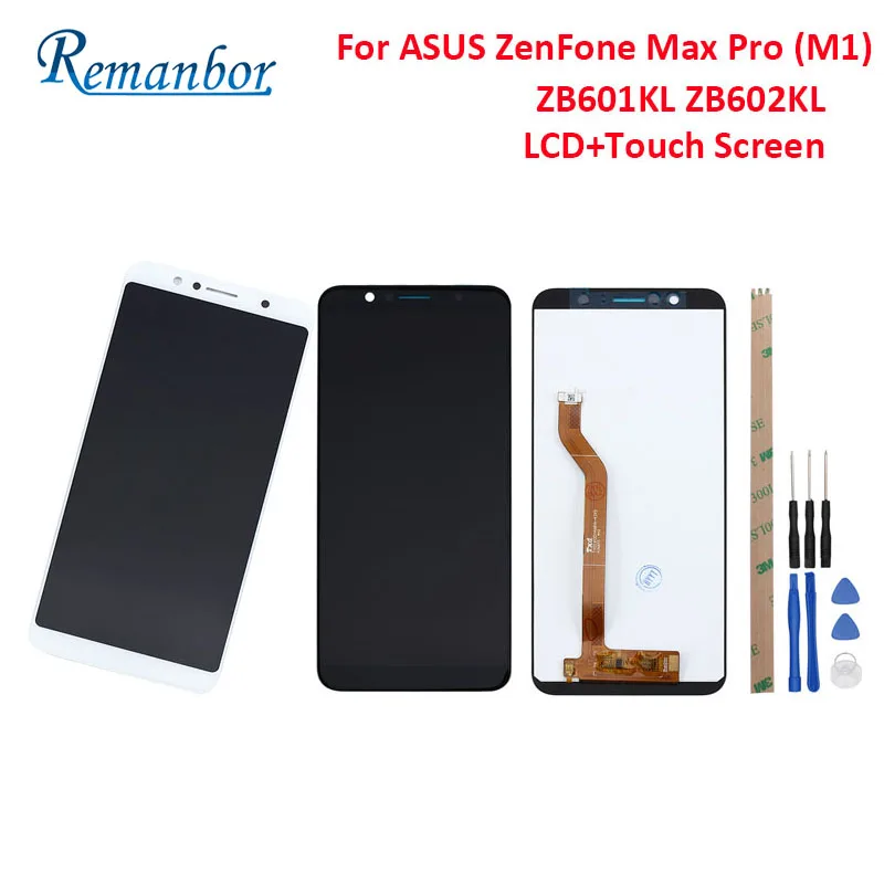 Remanbor для ASUS ZenFone Max Pro M1 ZB601KL ZB602KL ЖК дисплей Дисплей и Сенсорный экран cовершенная