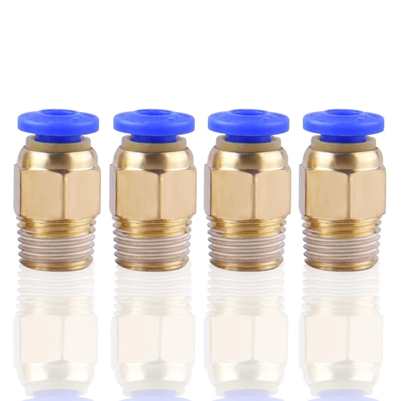 1 м трубка из ПТФЭ соединители для труб запчасти 3D принтеров J head Hotend V5 V6 75 мм 3 0