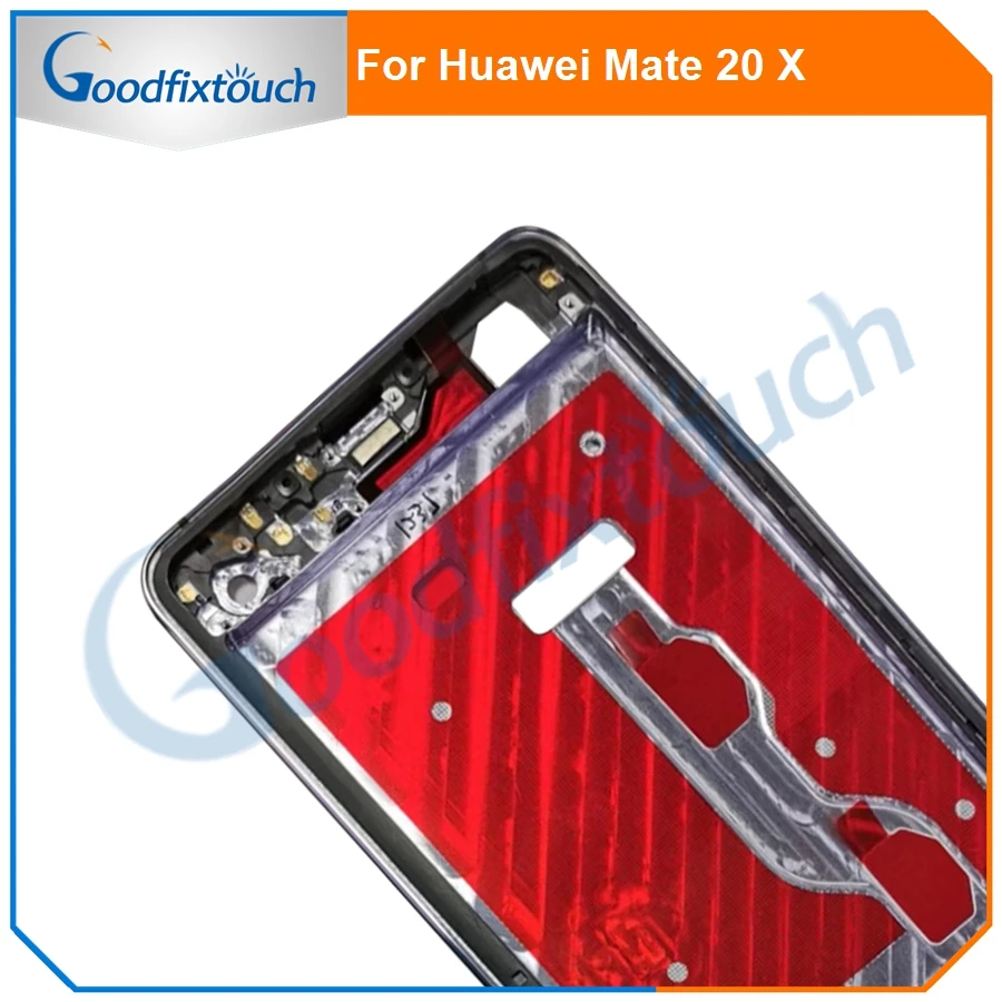 ЖК корпус для Huawei Mate 20 X 20X Передняя рамка Корпус средняя экран Лицевая панель