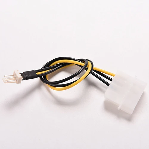 5 шт. 4 Pin Molex/IDE к 3 CPU чехол вентилятор 20 см разъем питания кабель