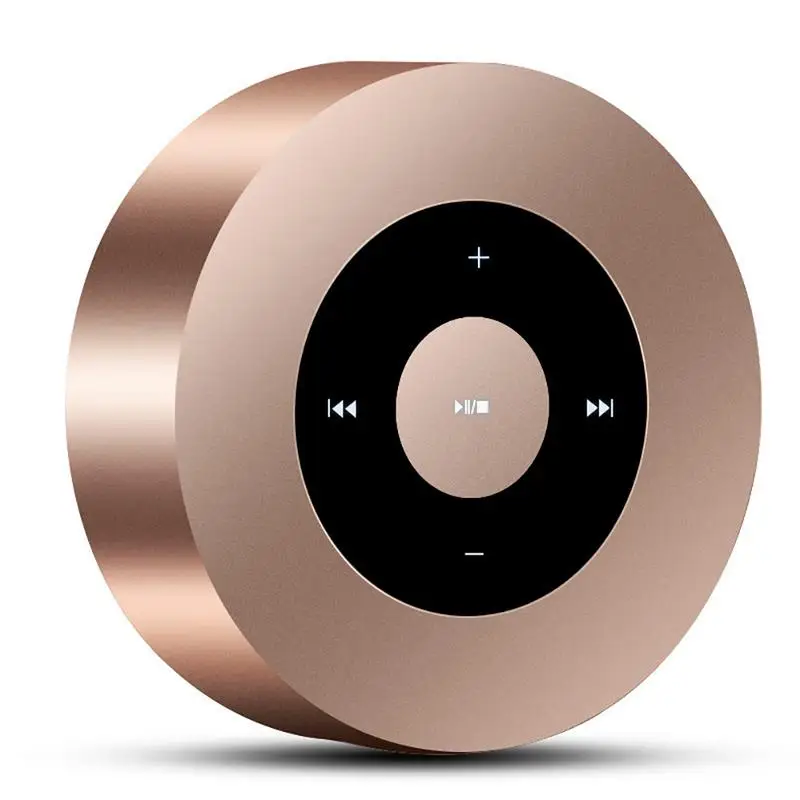 Portable Wireless Bluetooth Speaker Outdoor Mini Audio Card-Inserted Touch Screen Subwoofer Metal HIFI Sound Effects Loudspeaker |