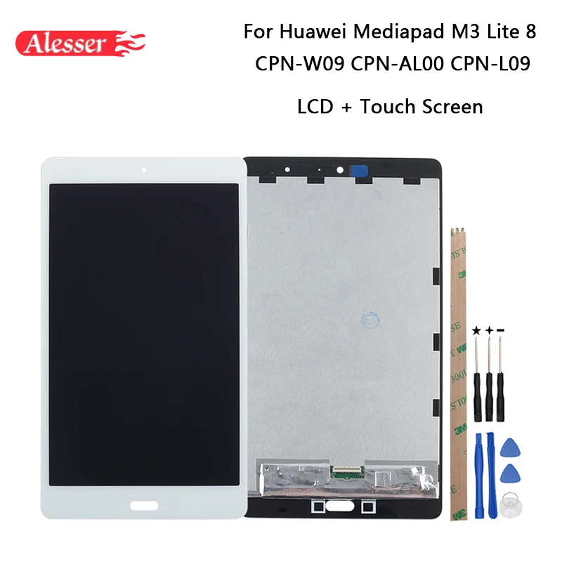 Alesser для huawei Mediapad M3 Lite 8 CPN W09 AL00 L09 ЖК дисплей Дисплей + Сенсорный экран Инструменты