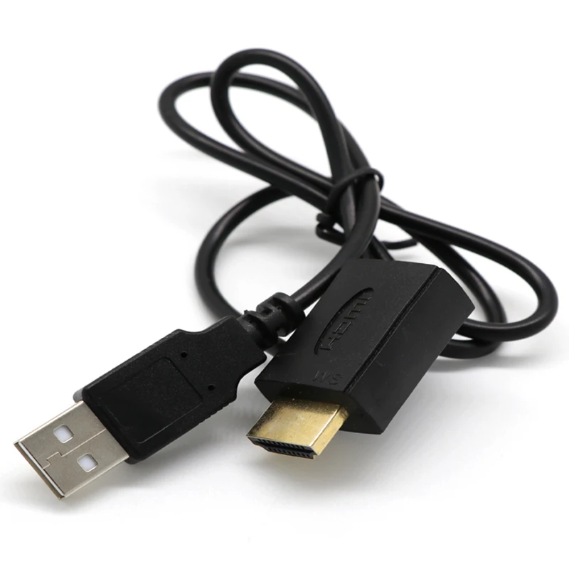 TTKK Hdmi штекер к гнезду разъем + USB 2 0 зарядное устройство кабель сплиттер адаптер