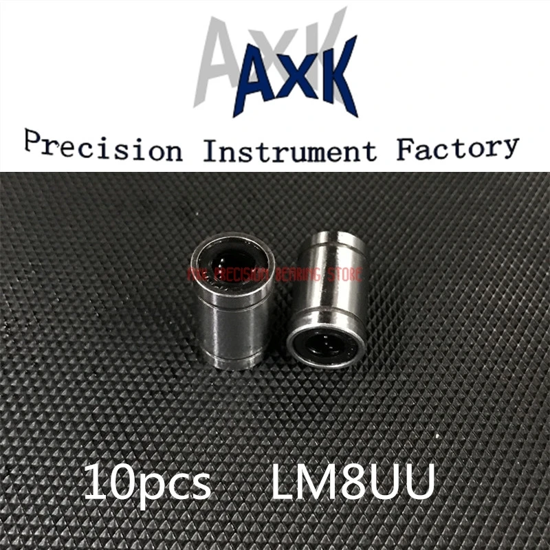 Детали фрезерного станка с ЧПУ Linear Rail AXK 10 шт./лот Lm8uu 8 мм 8x15x24 линейный шариковый