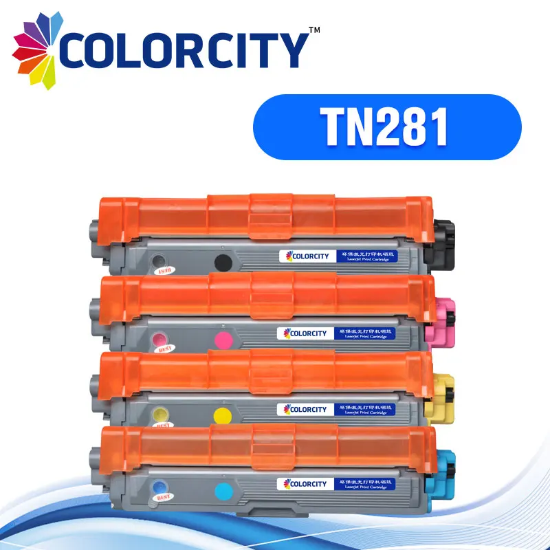 1 комплект TN221 TN281 совместимый тонер картридж для brother HL 3140CW hl 3150 3170CDW MFC9130CW MFC 9140 9330CDW