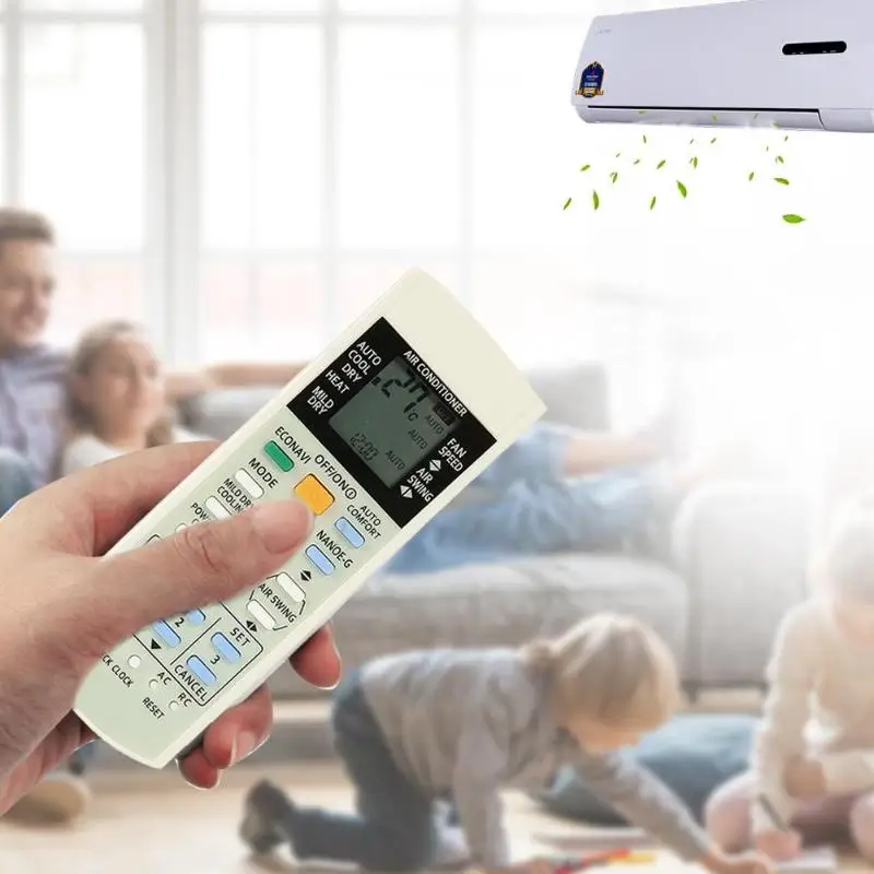 ИК пульт дистанционного управления для кондиционера Panasonic бытовой A75C3208 A75C3706