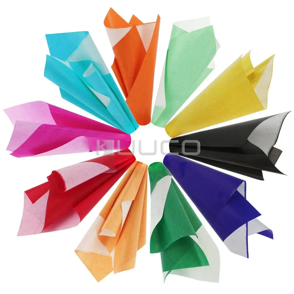 1000 PCS/LOT DIY Paper/Craft Paper/gift packing paper/Multicolor Tissue Paper for Birthdays/Weddings/Christmas/Garland etc | Дом и сад