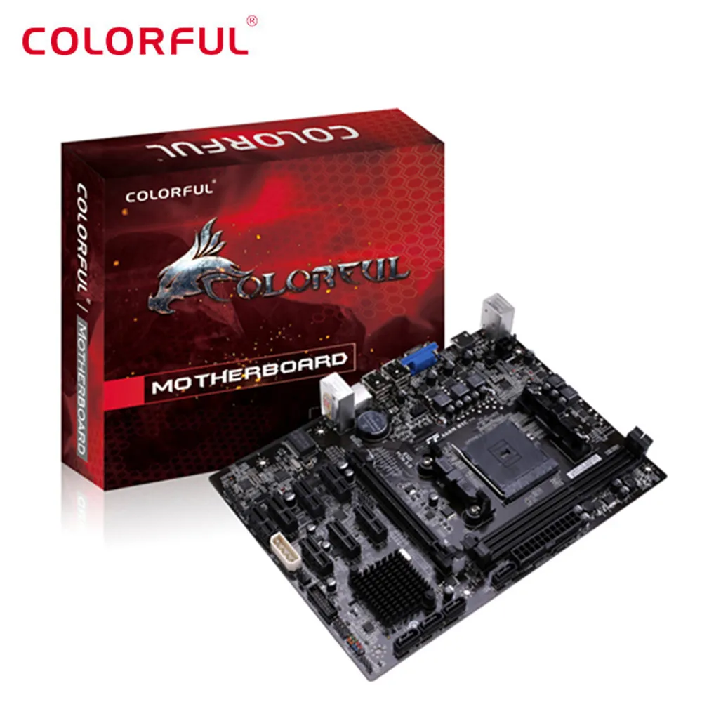 Красочные C. A68M BTC YV14 AMD поддержка FM2/FM2 cpu материнская плата для A68 SATA3.0 ATX