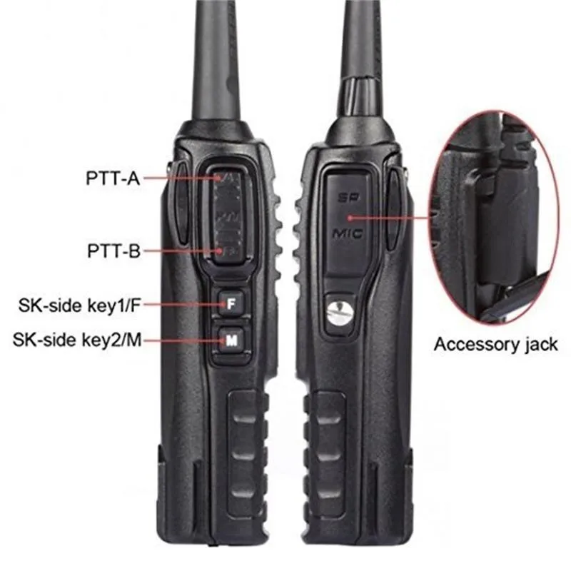 Casetheory BaoFeng UV-82 рация 10 км двухдиапазонный 520-174/400 трансивер VHF UHF мГц FM Ham
