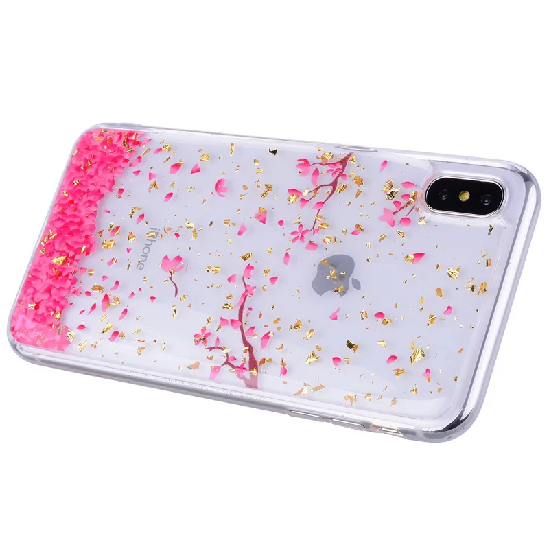 MOESOE кружева цветок животных Прозрачный чехол для iPhone 6 S 7 8 Plus Мягкий кремниевый