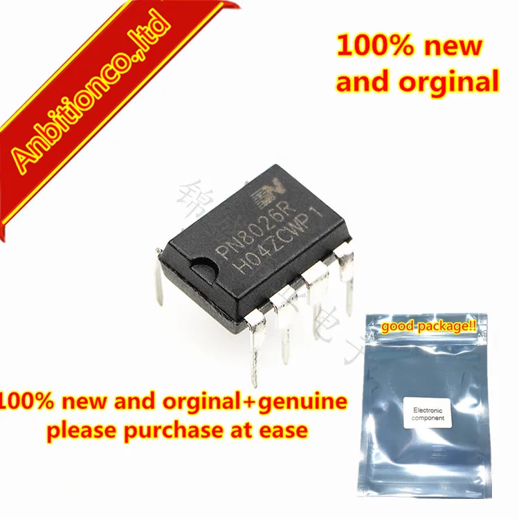 10 шт. 100% новый и оригинальный PN8026R DIP 7 в наличии|Комплекты аксессуаров для