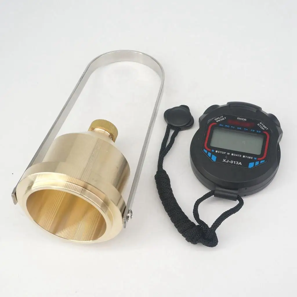 Прибор для измерения вязкости краски измерительный прибор 4 # золотой|instruments