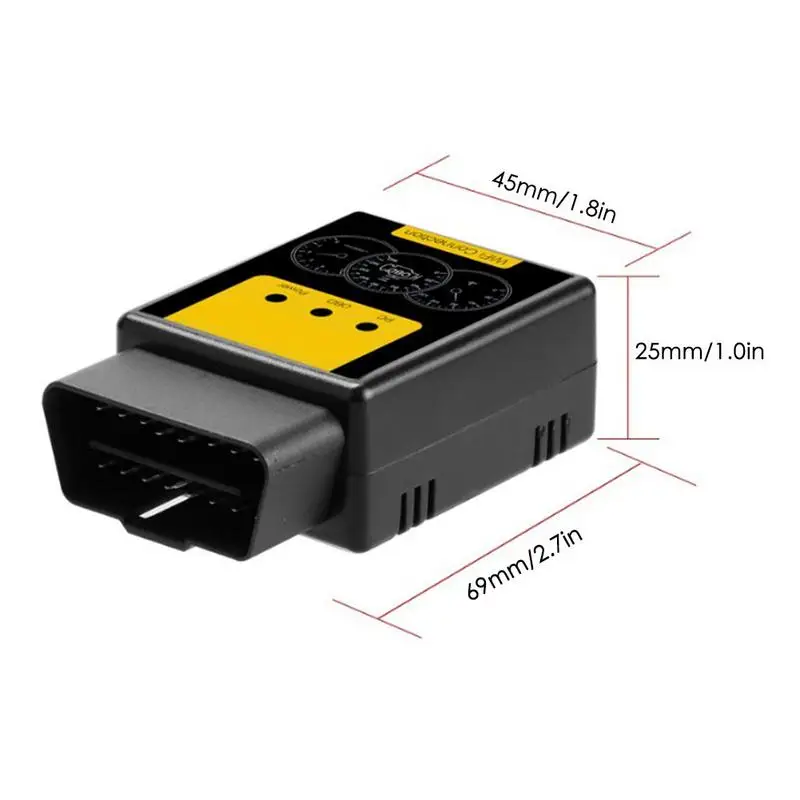 Автомобильные аксессуары A1 OBD2 сканер V1.5 Bluetooth/WIFI OBD II автомобильный