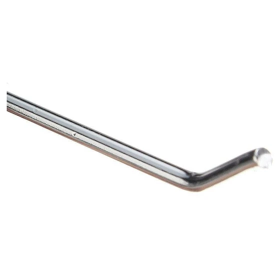 Hot 25 x Single Pegboard Hook Robe Display Shop Prong Hanger 50mm Stainless Steel Silver | Обустройство дома