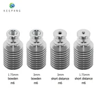 ED3 радиатор для 3D-принтера V5 J-head, радиатор для экструдера, удаленный полностью металлический, длинный, короткое расстояние, тепловая труба для подачи E3D 1,75 мм, 3 мм