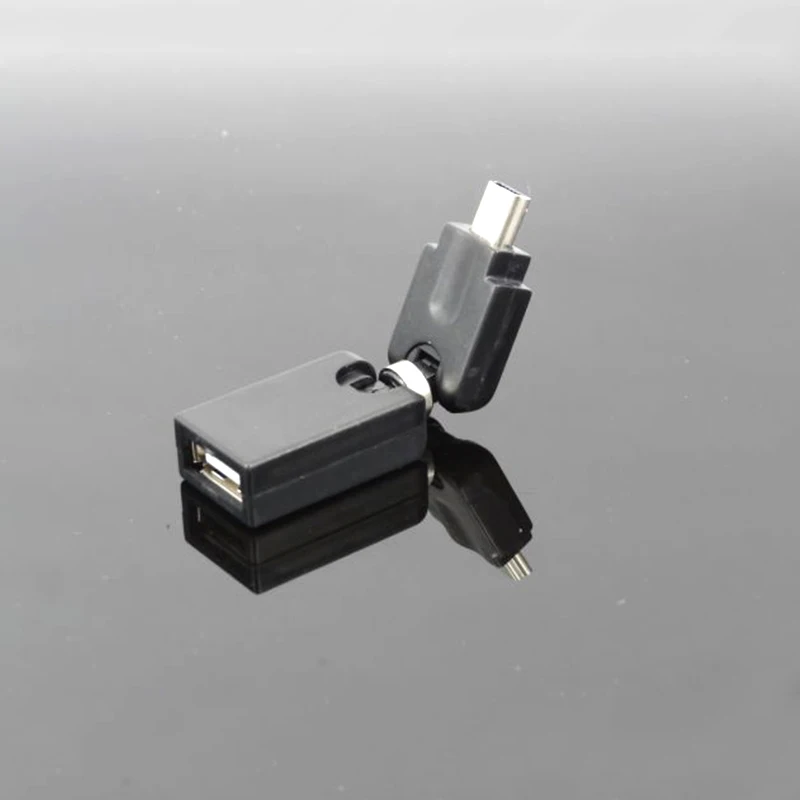 LEORY 360 градусов вращающийся мини адаптер 5 P USB мужчин и женщин OTG Динамик MP3