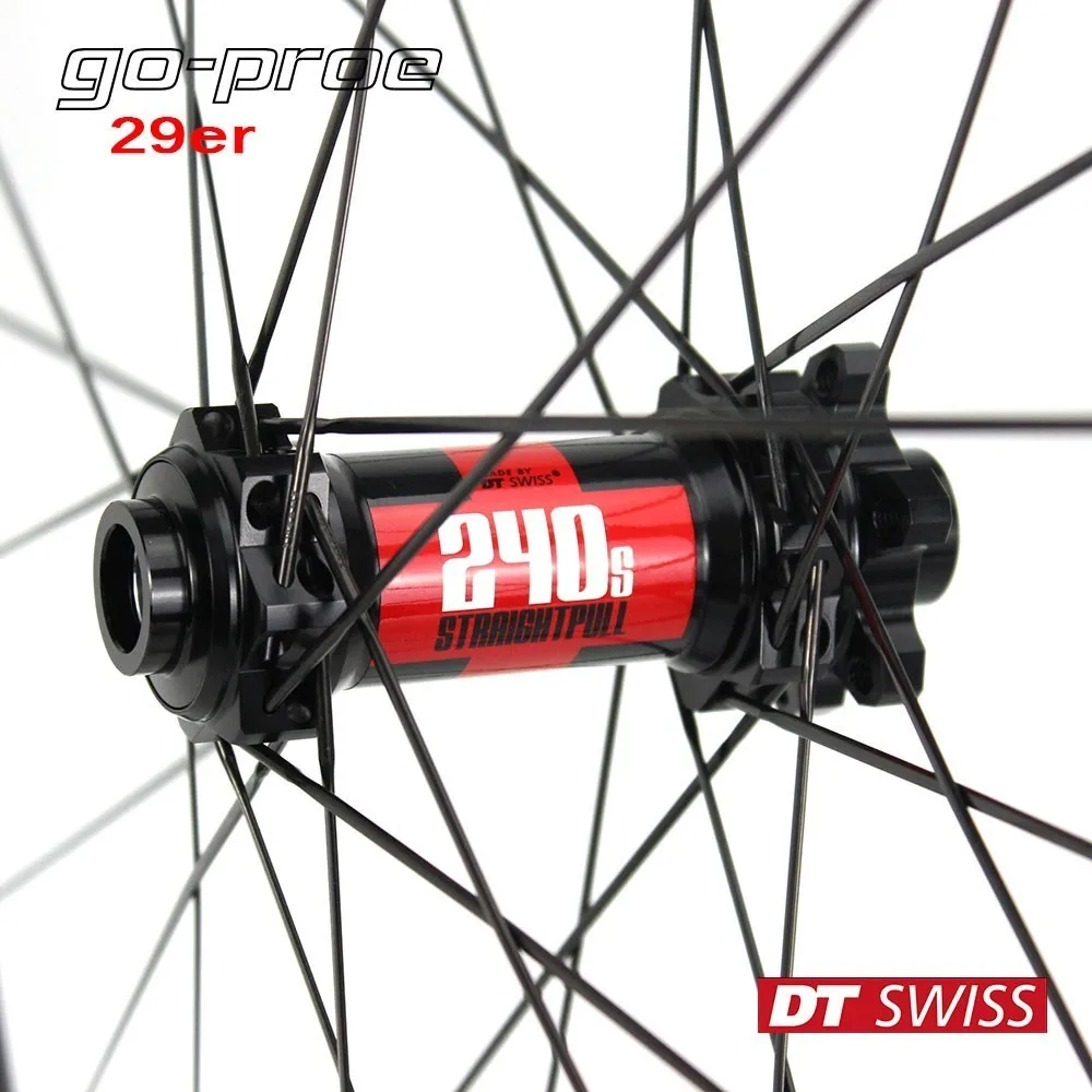 Колесо для горного велосипеда 29er высококлассное DT Swiss серия 240 безкамерное колесо
