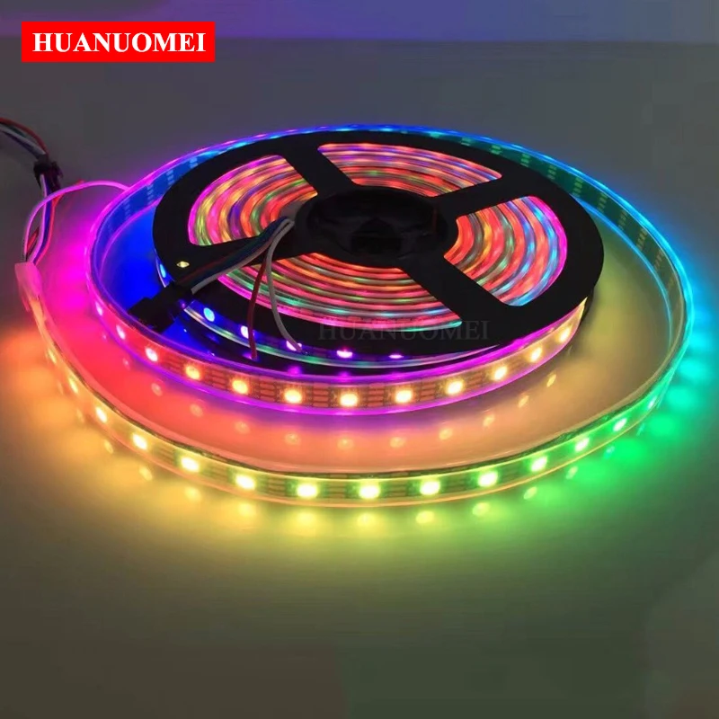 5 м 72 светодиодный s/M WS2813B полосы WS2813 пикселей RGB светильник 5V 5050 SMD цифровой