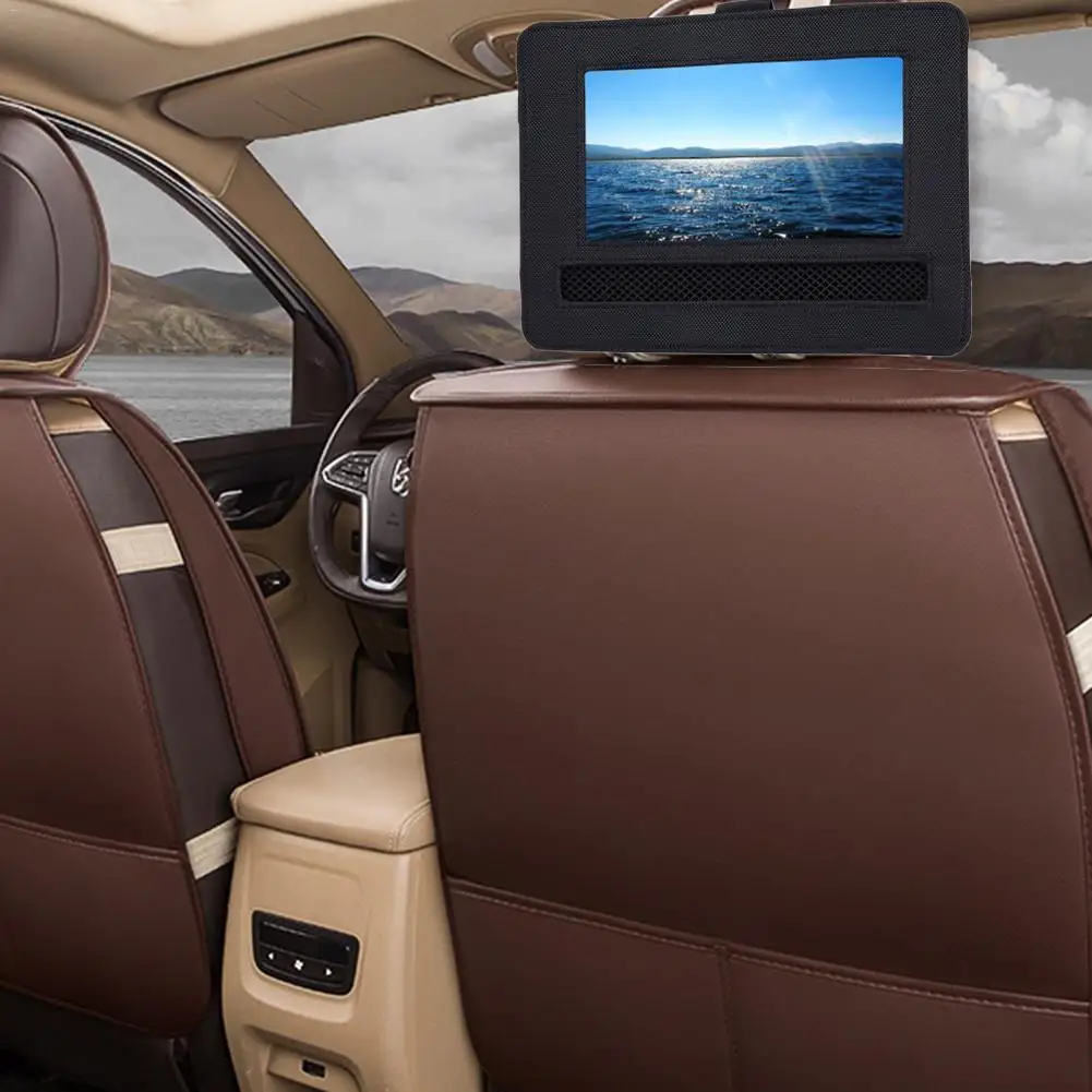 Автомобильный держатель на подголовник ремень чехол для портативных DVD плееров