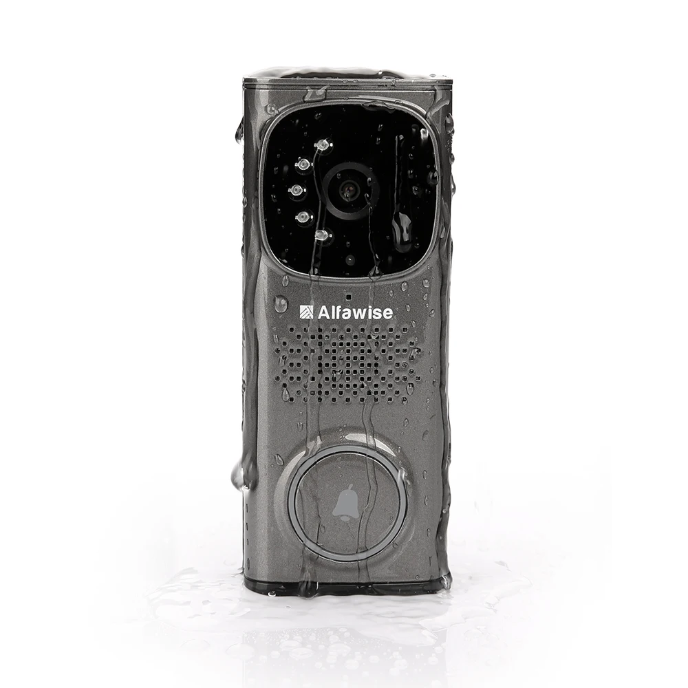 Alfawise беспроводной смарт-видео дверной звонок 720 P HD ночного видения обнаружения