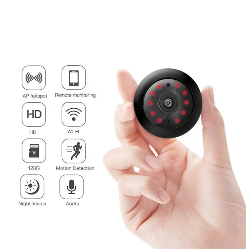 Беспроводная мини WiFi ip-камера HD 1080P умная домашняя камера безопасности ночного