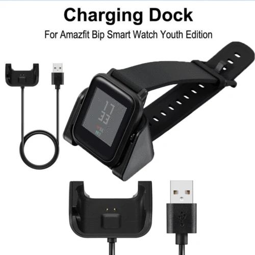 1 м USB зарядная док станция зарядное устройство для Xiaomi Huami Amazfit Bip Bit Pace Lite Смарт
