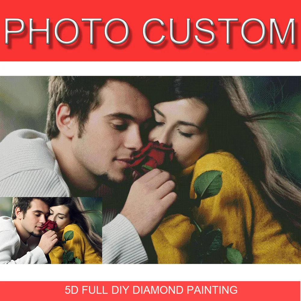 

Diamond Painting Full Square 5D Daimond Painting Picture Custom Private Personal Customization Cross Stitch Mosaic D