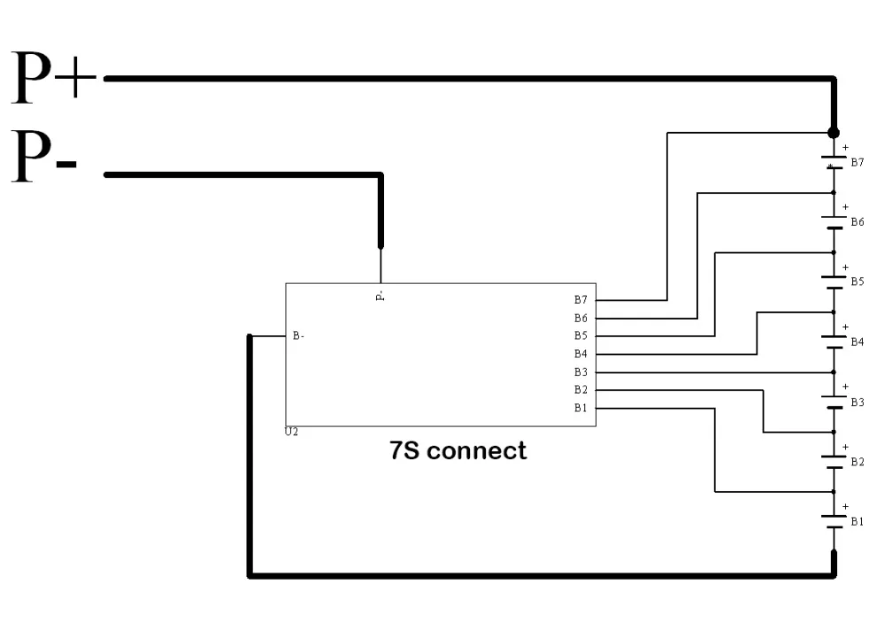 6S 7S 25 2 V 29 4 30A литий ионная литиевая батарея Защитная плата 60A пиковая lipo BMS 18650
