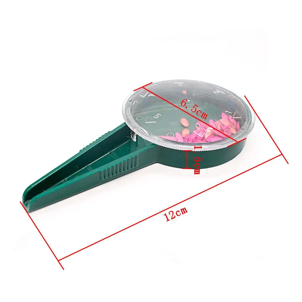 Сеялка садовые инструменты 5 размер регулируемый сеялка раздатчик для семян