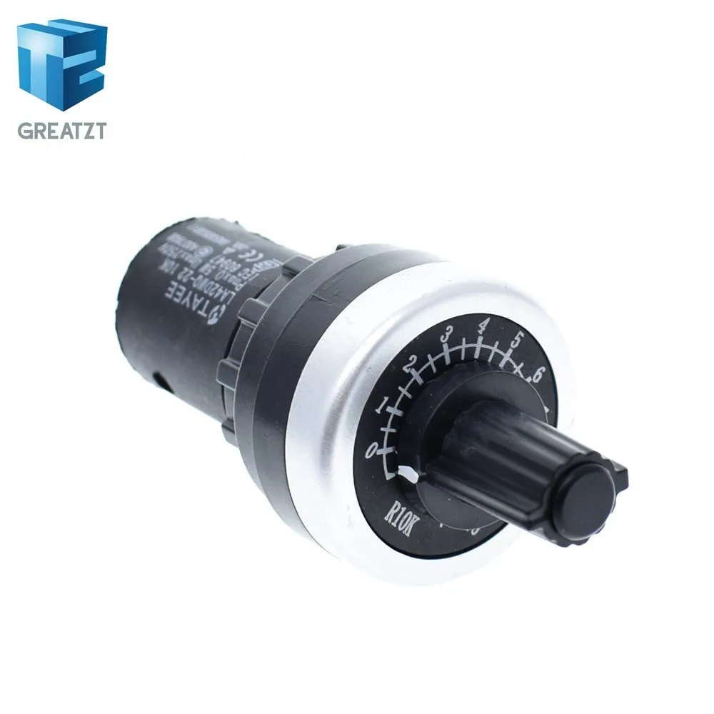 GREATZT LA42DWQ 22 1 K 2 5 10 22mm диаметр горшки поворотный потенциометр преобразователь