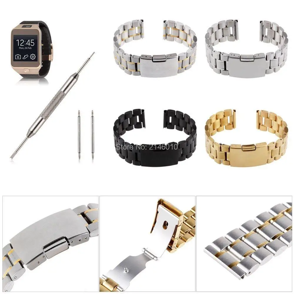20MM Stainless Steel Watch Band for Samsung Gear 2 NEO Live &amp LG G R W100 W110 | Наручные часы