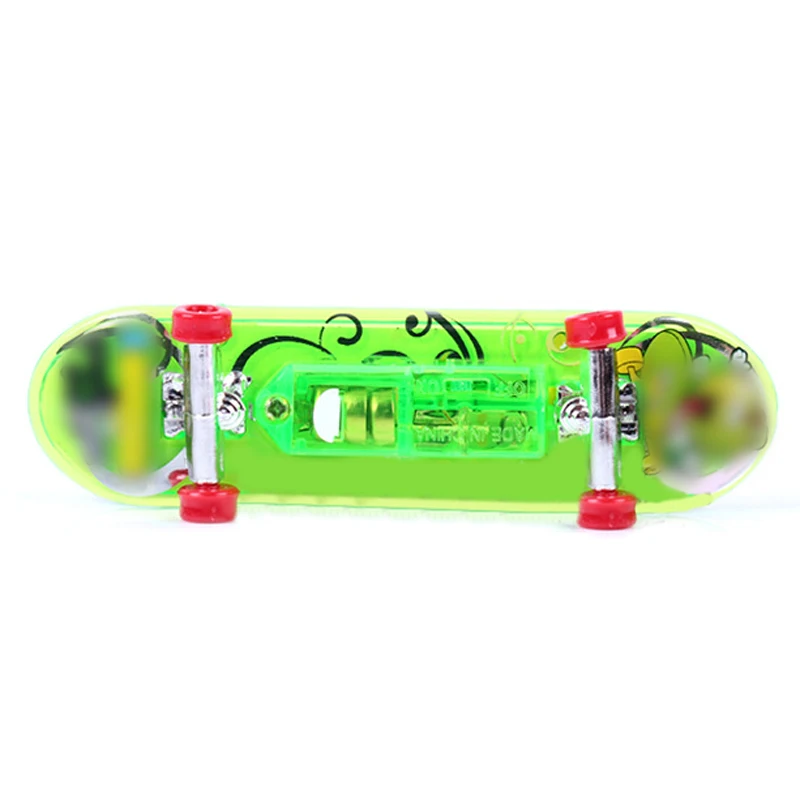 Светодиодный палец доска Мини Красочный скейтборд Tech/Deck Мальчик Дети Детские