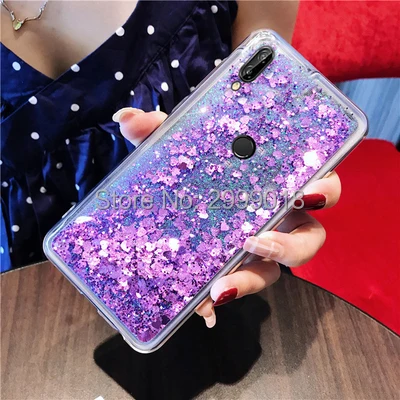 Мягкий чехол для Huawei Honor 10i мягкий с переливающимися блестками 10 lite HRY-LX1T |